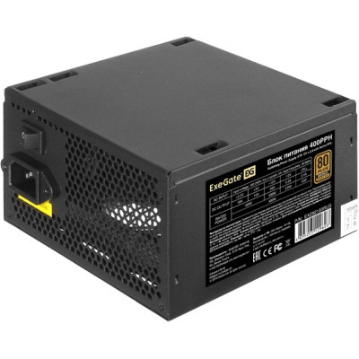 Блок питания 400W EXEGATE 80 PLUS® BRONZE 400PPH EX292159RUS-OEM-S